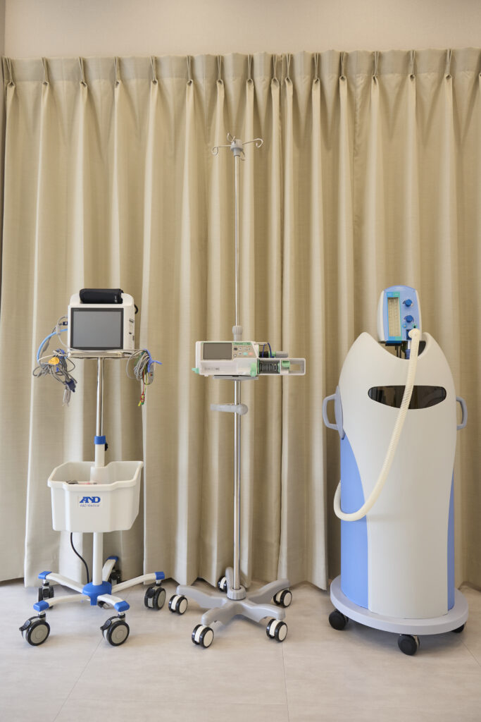 鎮静法と生体モニタリングによる安全管理